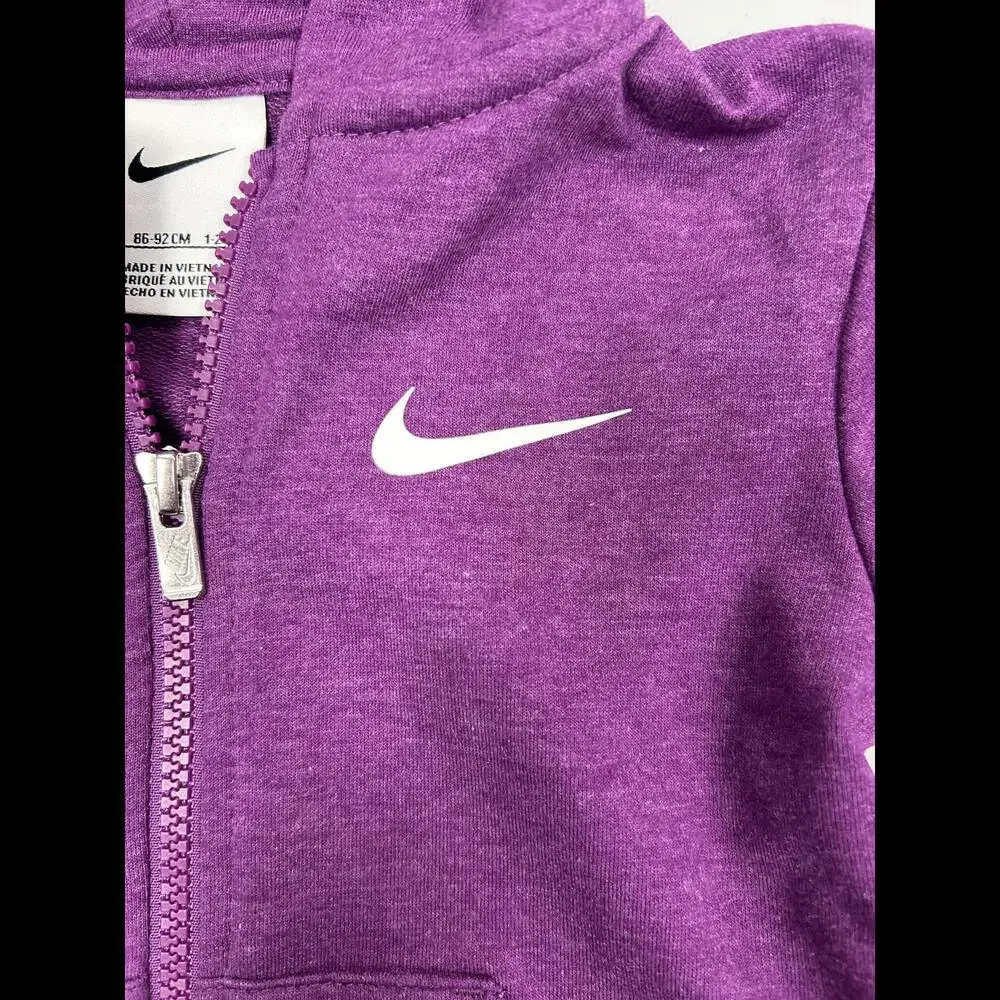 Nike Kids' Purple Hoodie 2 Piece Set